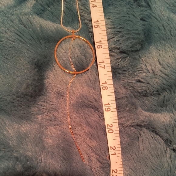 Gold And Silver Tones Pendant Necklace. Great Condition - Picture 2 of 3